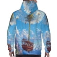 thumbnail image 7 of Sikiie Dandelion Hot Air Balloon Men's Hoodie, Essentials Hoodie, Sweatshirt, Pullover Hooded Sweatshirt for Men-XX-Large, 7 of 7
