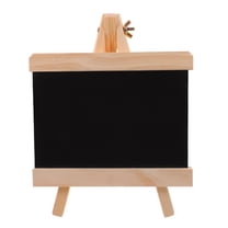 LOLIPPYY Kitchen Menu Chalkboard Board Wooden Erasable Display Board for Wedding 1 Set