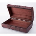 thumbnail image 2 of Pirate Style Cherry Vintage Wooden Luggage with X Design, 2 of 7