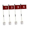 thumbnail image 4 of Banderas de golf Colamx 4x para putting green y hoyo de golf para adultos y niños, 4 of 8