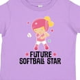 thumbnail image 4 of Inktastic Future Softball Star Girl Girls Toddler T-Shirt, 4 of 5