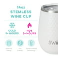 thumbnail image 5 of Swig Life 14oz Stemless Wine Cup | Insulated Stainless Steel Wine Tumbler | Golf Partee, 5 of 6