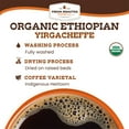 thumbnail image 2 of 3 pack Fresh Roasted Coffee, Organic Ethiopian Yirgacheffe Coffee, Medium Roast, Ground, 12 oz, 2 of 11
