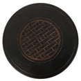 thumbnail image 3 of Fire Sense Perissa Basketweave Firepit Table Multifunctional with Fire Bowl Lid, Bronze Finish 44", 3 of 14