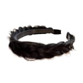 thumbnail image 3 of Diadema para El Cabello, Diadema Ancha, Peinado para El Cabello, Banda para El Cabello Gruesa, Banda para El Cabello para M Negro, 3 of 8
