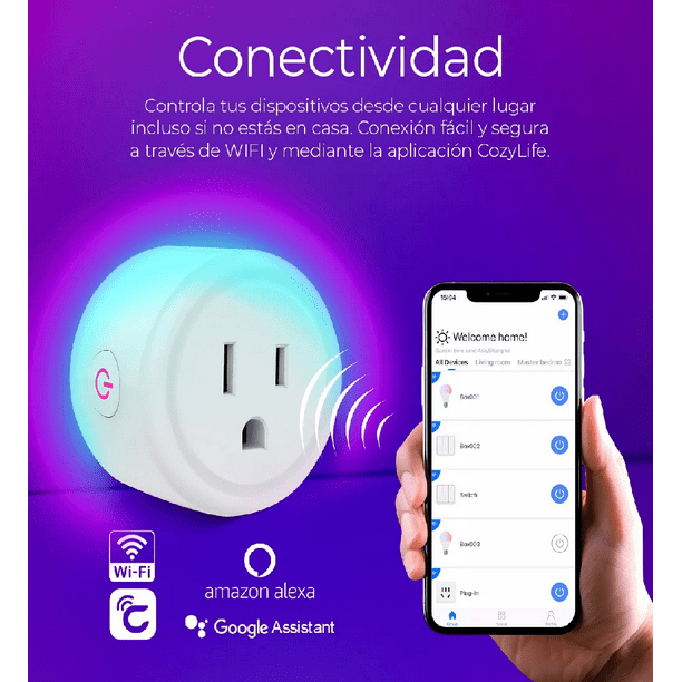 Echo Dot SURFOU Zigbee Enchufe Inteligente WiFi Compatible Con