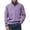 Purple@GC@, variant on CONZONE Mens Pullover Sweatshirts Long Sleeve Sweatshirt for Men Trendy Solid Color Quarter Zip Stand Collar Fall Hoodie Sweatshirt