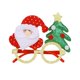 thumbnail image 2 of XWSHYW Decoraciones Navideñas Adornos Navideños para Adultos y Niños, Astas, Decoración de Papá Noel, Gafas, 2 of 6