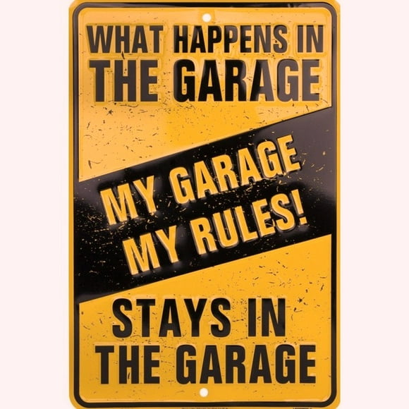 Ce Qui Se Passe dans le Garage (Mon Garage Mes Règles) Reste dans le Garage