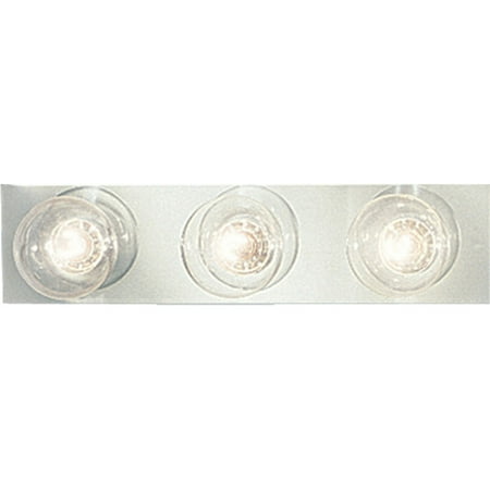 

Broadway Collection Three-Light Polished Chrome Traditional Bath Vanity Light