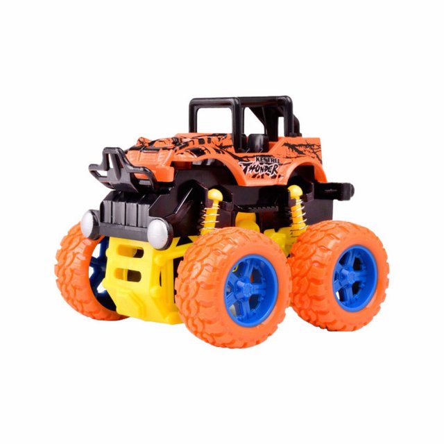 Camión de juguete Hukangkang para niños, rotación de 360°, con fricción, para niños de 3, 4, 5, 6, 7 y 8 años, regalos de fiesta de cumpleaños de Navidad para niños y niñas de 3 a 12 años