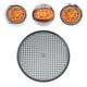 thumbnail image 5 of EeaseMX 1 molde redondo para pizza con revestimiento FDA, bandeja para hornear pizza, bandeja práctica para hornear pizza., 5 of 7