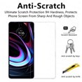 thumbnail image 5 of For TCL 40 XL /TCL 40 T (T608DL) Tempered Glass Screen Protector, Bubble Free, Anti-Fingerprints HD Clear, Case Friendly Glass Film Screen Cover by Xpression - Clear, 5 of 8
