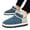 Blue, variant on Men's Slippers Autumn Winter Fashion Couple Style Thick Sole Comfortable Footwear for Relaxation