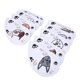 thumbnail image 4 of Funda para palo de golf JAAS 9PCS Cuero PU Impermeable Blanco, 4 of 5