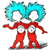 Dr. Seuss Thing 1 & Thing 2 Cardboard Stand-Up