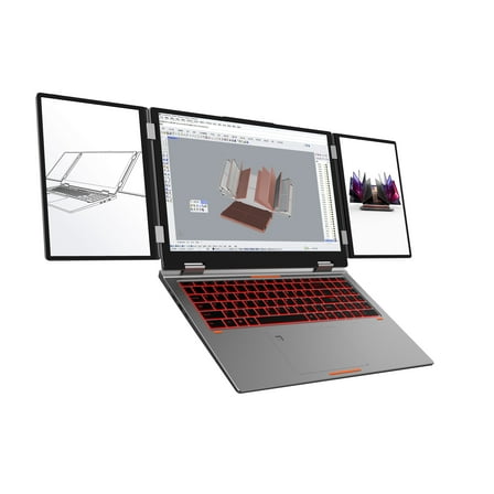 Core I7 three-screen laptop face recognition   support dual graphics card