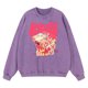 thumbnail image 5 of Sudadera con capucha vintage desgastada y lavada, con bonito conejo, para hombre, ropa deportiva holgada, tops de algodón a la moda, sudadera holgada de gran tamaño, 5 of 5