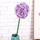 thumbnail image 2 of Ramo de flores de simulación de flor de bola de cebolla artificial para decoración del hogar (púrpura), 2 of 2