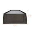 thumbnail image 4 of Bass Cat Boat Blank Dash Shroud Panel | Black Plastic 21 1/4 Inch, 4 of 4