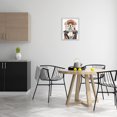 thumbnail image 3 of Stupell Industries Happy Fox with Coffee Animals Painting Gray Framed Art Print Wall Art, 20 x 16, 3 of 8