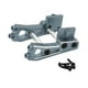 thumbnail image 3 of Juego de montaje de alerón trasero RC 1/14, soporte de alerón de metal resistente para coche de juguete RC 223S. Gris, 3 of 9