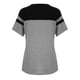 thumbnail image 3 of Minnieouse Camiseta de mujer Color sólido Jersey informal Blusa Playa Vacaciones Club Fiesta Viajes Deportes Verano Top Ropa de verano Prendas para la parte del cuerpo Gris XXL Minnieouse AP011139-02, 3 of 6