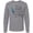 AC-Heather Grey, variant on Jane Austen Book Quote Long Sleeve T-Shirt