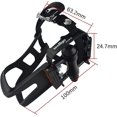 thumbnail image 2 of 1 par de pedales de bicicleta estática con correas antideslizantes para bicicleta estática, 2 of 5