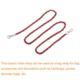 thumbnail image 3 of Unique Bargains Purse Chain Strap, 55' Purse Strap Shoulder Bag Replacement Strap, Red&Silver, 3 of 6