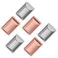 thumbnail image 3 of 50pcs Metal Zipper Tail Clip Bag Bag Bag Bags Clips End Clips Decoración, 3 of 5