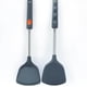 thumbnail image 5 of Servidor de sartén con espátula de silicona antiadherente | Accesorio de utensilios de cocina ergonómicos resistentes al calor | Volteador de panqueques que no se raya | Utensilio de cocina portátil, 5 of 9
