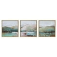 thumbnail image 1 of Sentra Green Landscape Framed Canvas Art Set, 1 of 9