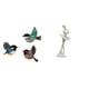 thumbnail image 1 of Escultura De Pájaro Bailarina De Madera Para Pared, Moderna, Para Niña Bailarina, Figura Creativa De Pájaros Voladores, Adorno Para Jardín, Estudio, Dormitorio, Chimenea, Oficina, Entrada,, 1 of 8