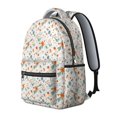 thumbnail image 2 of Pioneer Flower Floral Print Pattern Backpack for School, Cute School Bag with Adjustable Shoulder Straps and Padded Back, 15.3"x11"x7.1", 2 of 5