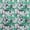 Sea Green, variant on oneOone Polyester Spandex Black Fabric Florals Dress Material Fabric Print Fabric By The Yard 56 Inch Wide