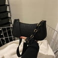 thumbnail image 1 of LNGOOR Mini Sac Hobo Gaufré Crocodile, 1 of 1