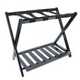 thumbnail image 7 of Luggage Rack for Guest Room Hotel Bedroom 220lbs Max Load,High-Grade Bamboo,Wood Folding Storage Rack Simple Double Layer Shelf, 7 of 7
