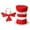 C, variant on Kripyery Stovepipe Hat Party Sequin Contrast Color Striped Top Hat Bow Tie Retro Cosplay Costume Women Men Headwear Stage Performance Birthday Party Favors