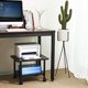 thumbnail image 2 of Soporte para impresora VASAGLE Industrial Mobile de 2 niveles negro UOPS02B, 2 of 7