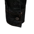 thumbnail image 5 of Kakii Mens Denim Shirt Long Sleeve Slim Fit Jean Shirt for Men Button Down Causal Striped Denim Shirts, 5 of 9