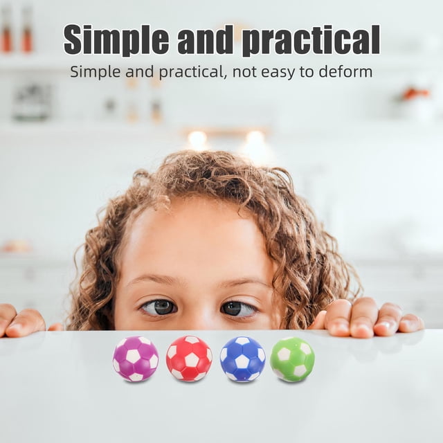 Raindrops Table Foosball Balls 16Pcs Assorted Color for Home Use and Office Use in Plastic Material
