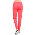 thumbnail image 3 of Women's Athletic Sweat Pants Joggers Running Exercise Sport Gym Walking Pink L, 3 of 7