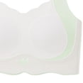 thumbnail image 5 of Loopsun 12 to 15 Years Girls Solid Training Bra with Built in Pads Green, 9-10Years, 5 of 5