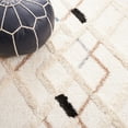 thumbnail image 6 of Safavieh Hi-Lo Greta Diamond Shag Area Rug, Light Beige/Beige, 6'7" x 6'7" Round, 6 of 10