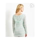 thumbnail image 2 of Aeropostale suéter con capucha a rayas para mujer, azul, extragrande, 2 of 3