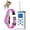 White & Pink, variant on PaiPaitek Cat Shock Collar Remote Control Automatic Anti Meow Training for Cats
