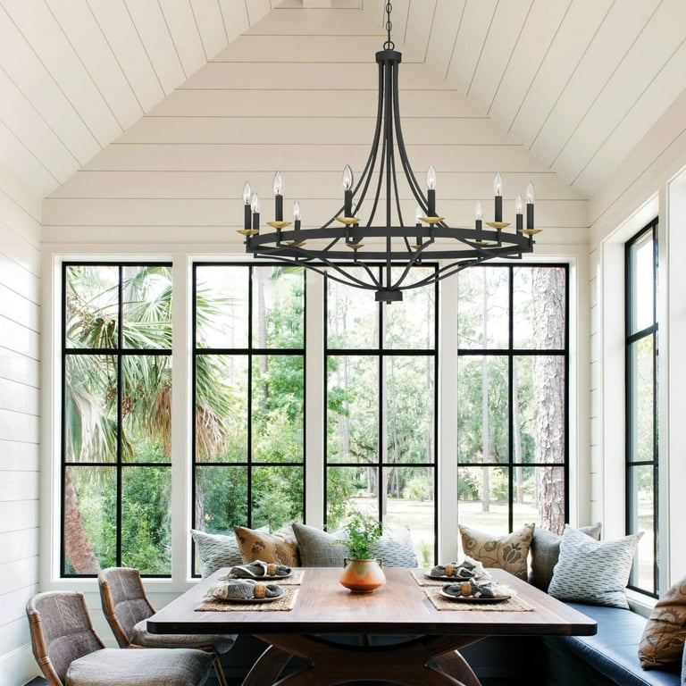 Modern wagon outlet wheel chandelier