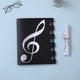 thumbnail image 1 of Carpeta de edición de música multifuncional con páginas internas a color. La edición de música de piano puede modificar 20 páginas de edición de música de prueba, 1 of 5