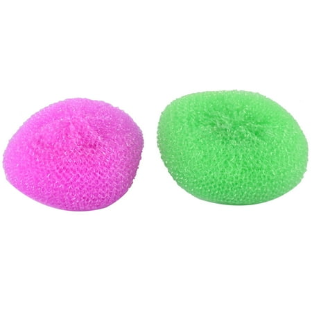 Mesh Scour Pad - Unique BargainsMulti Function Scouring Mesh Scrub Pads Scrubbers Kitchen Tools 2pcs
